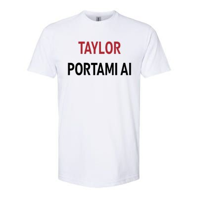 Taylor Portami Ai Softstyle® CVC T-Shirt