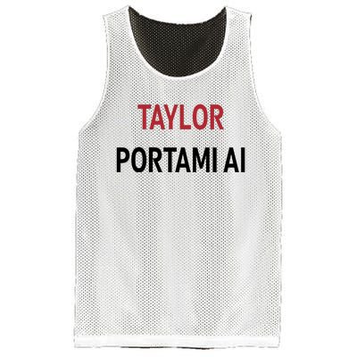 Taylor Portami Ai Mesh Reversible Basketball Jersey Tank