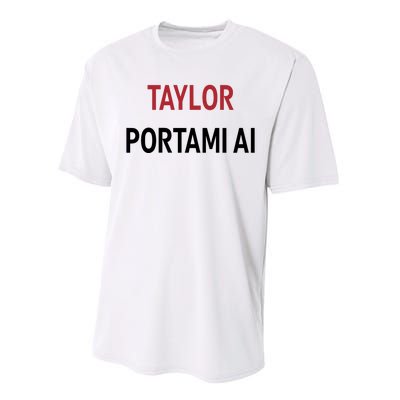 Taylor Portami Ai Performance Sprint T-Shirt