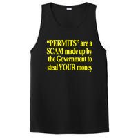 Theclassyshirts Permits Are A Scam Made Up By The Government To Steal Your Money PosiCharge Competitor Tank