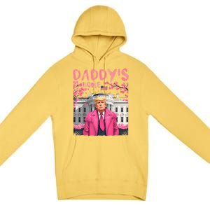 Trump President Again DaddyS Home Take America Back Premium Pullover Hoodie