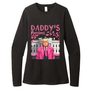 Trump President Again DaddyS Home Take America Back Womens CVC Long Sleeve Shirt