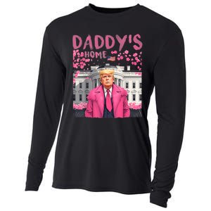 Trump President Again DaddyS Home Take America Back Cooling Performance Long Sleeve Crew