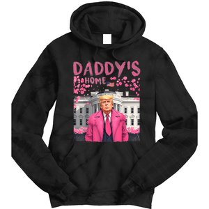 Trump President Again DaddyS Home Take America Back Tie Dye Hoodie