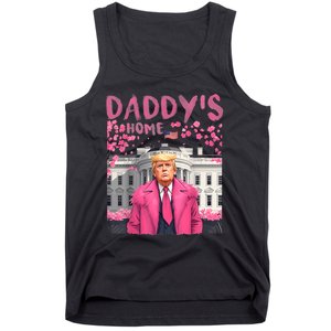 Trump President Again DaddyS Home Take America Back Tank Top