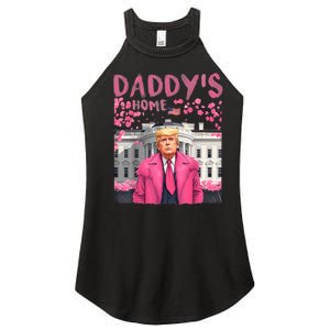 Trump President Again DaddyS Home Take America Back Women's Perfect Tri Rocker Tank