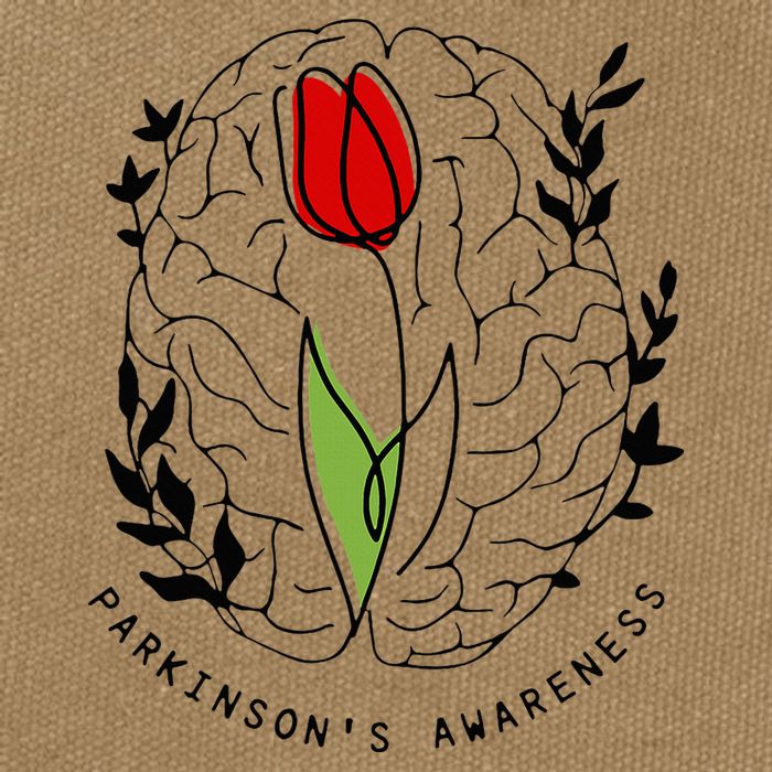 Tulip ParkinsonS Awareness Cotton Canvas Backpack
