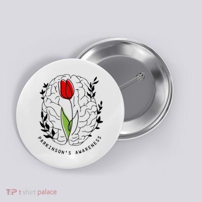 Tulip ParkinsonS Awareness Button