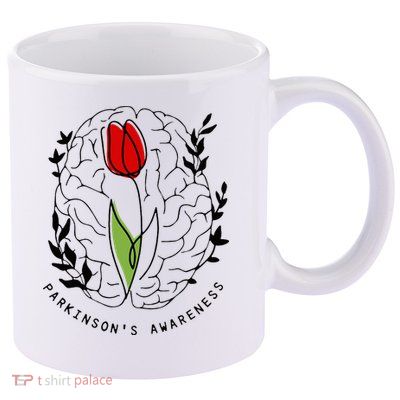 Tulip ParkinsonS Awareness 11oz C Handle Ceramic Mug