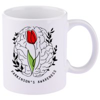Tulip ParkinsonS Awareness 11oz C Handle Ceramic Mug