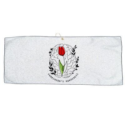 Tulip ParkinsonS Awareness Large Microfiber Waffle Golf Towel
