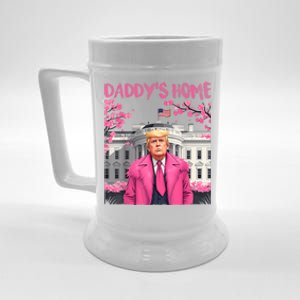 Trump President Again DaddyS Home Take America Back Beer Stein