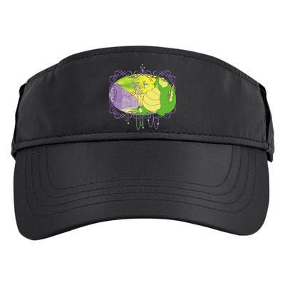The Princess And The Frog Louis And Ray Mardi Gras Adult Drive Performance Visor
