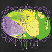 The Princess And The Frog Louis And Ray Mardi Gras Adult Drive Performance Visor