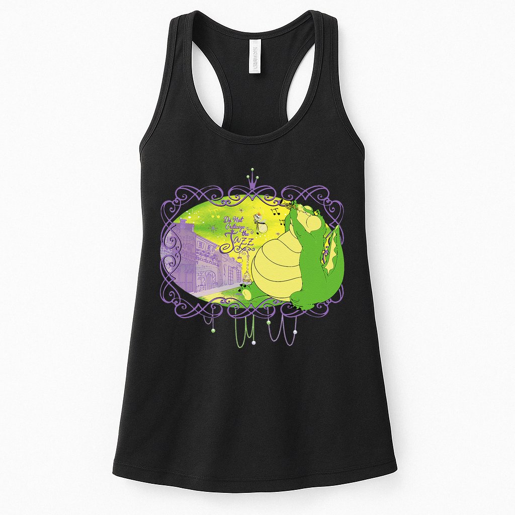 The Princess And The Frog Louis And Ray Mardi Gras Womens Tank Top