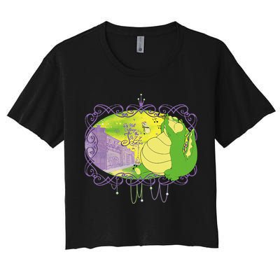 The Princess And The Frog Louis And Ray Mardi Gras Crop Top