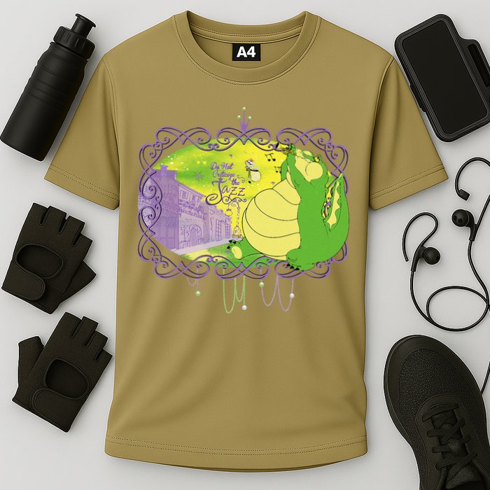 The Princess And The Frog Louis And Ray Mardi Gras Cooling Performance Crew T-Shirt