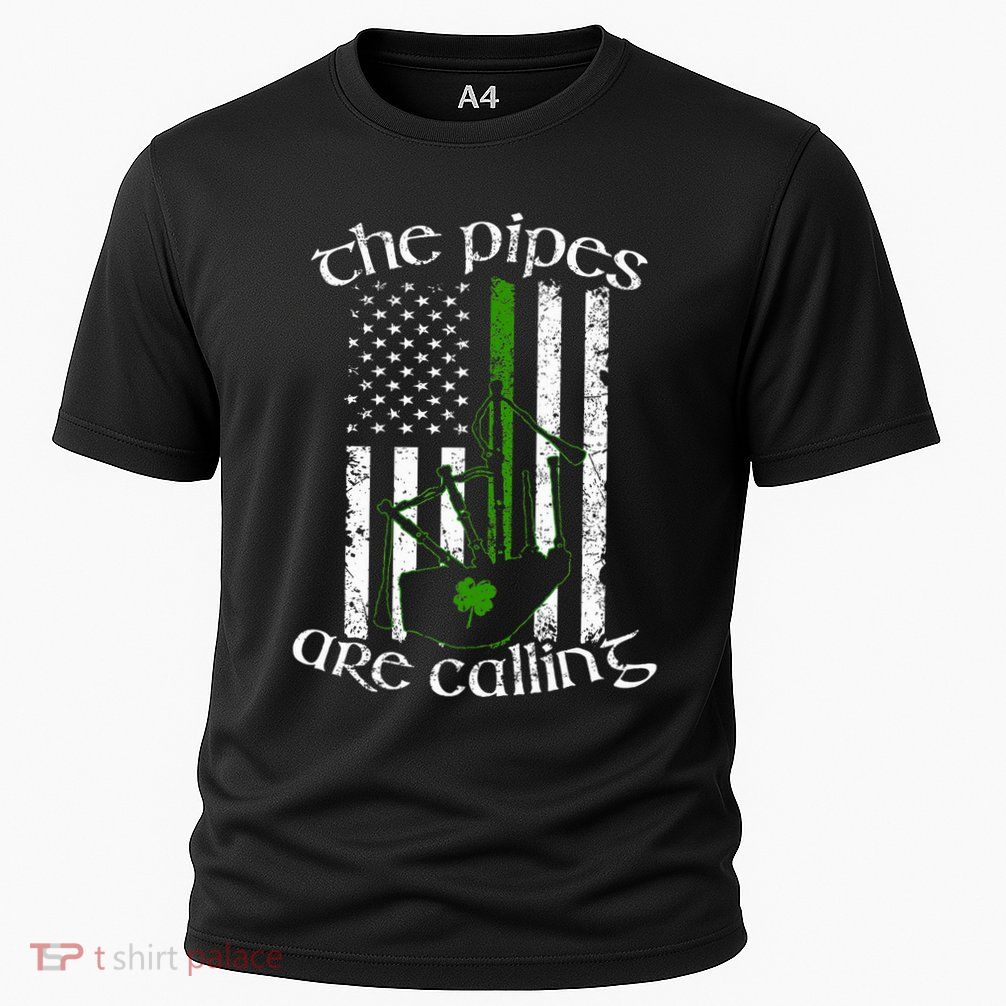 The Pipes Are Calling Bagpipe Performance Shirt