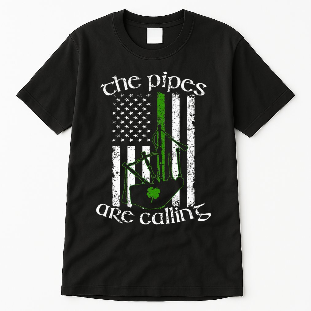 The Pipes Are Calling Bagpipe Tall T-Shirt