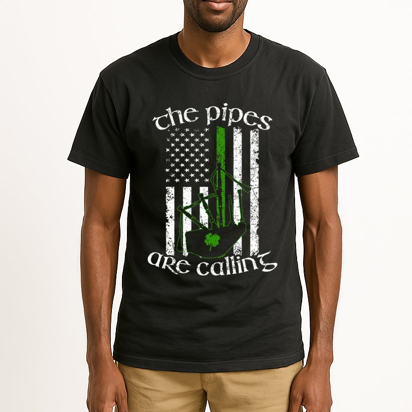 The Pipes Are Calling Bagpipe Tall T-Shirt