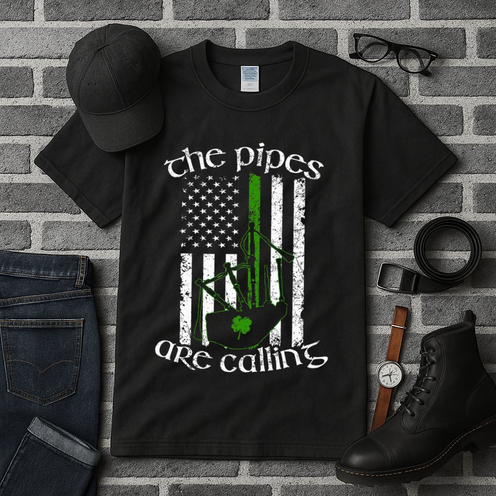 The Pipes Are Calling Bagpipe Tall T-Shirt