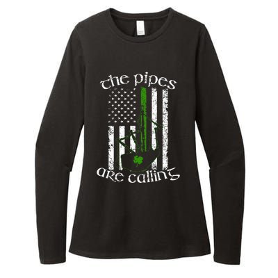 The Pipes Are Calling Bagpipe Womens CVC Long Sleeve Shirt