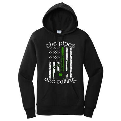 The Pipes Are Calling Bagpipe Women's Pullover Hoodie