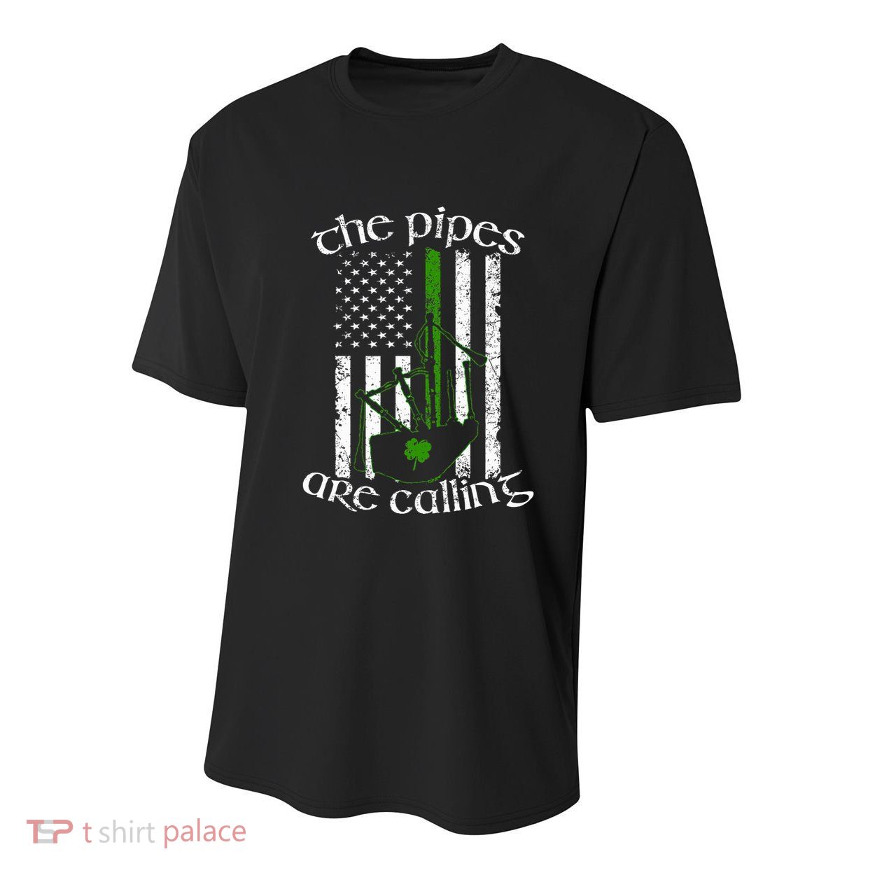 The Pipes Are Calling Bagpipe Youth Performance Sprint T-Shirt
