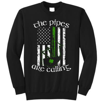 The Pipes Are Calling Bagpipe Tall Sweatshirt