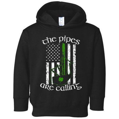 The Pipes Are Calling Bagpipe Toddler Hoodie