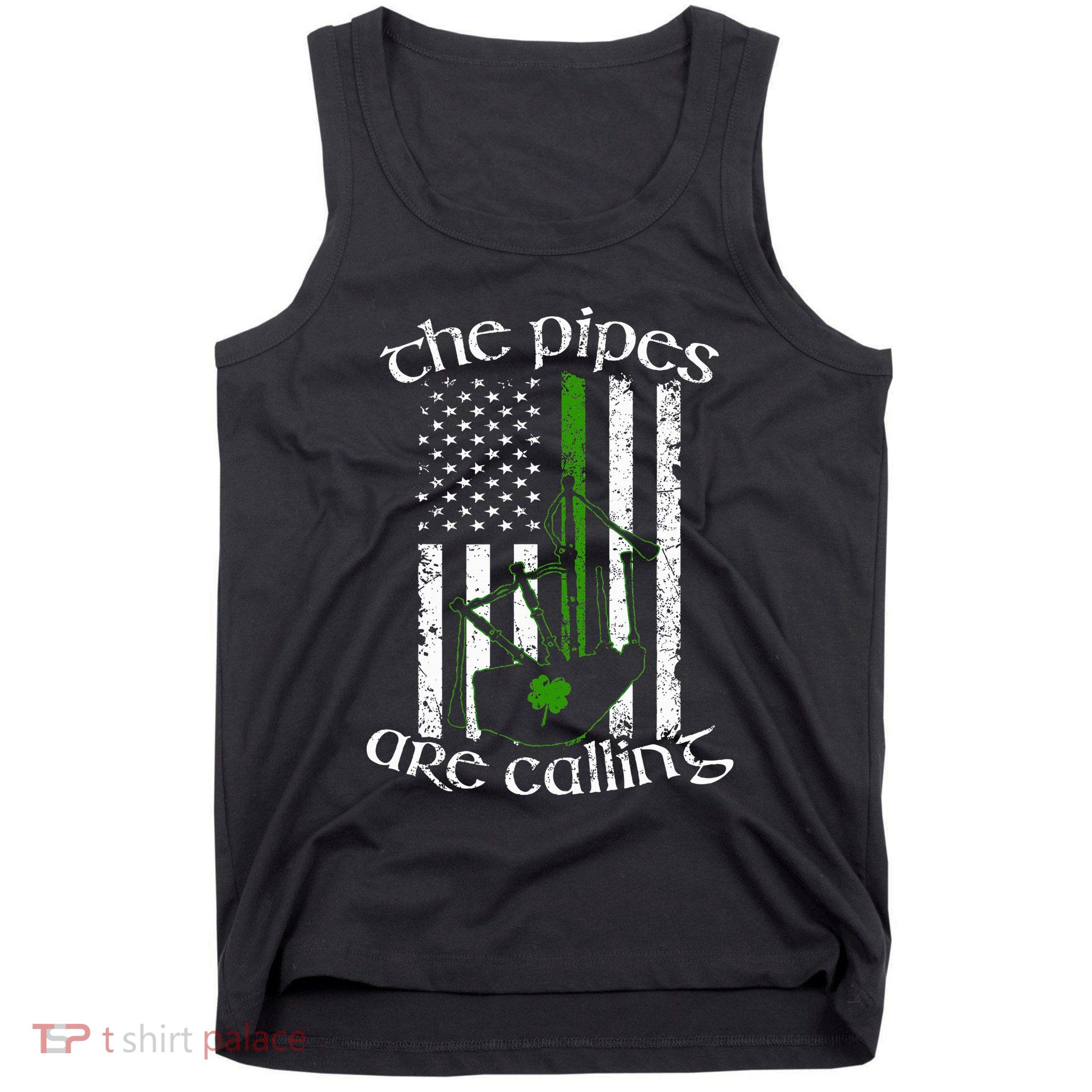 The Pipes Are Calling Bagpipe Tank Top