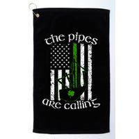The Pipes Are Calling Bagpipe Golf Towel