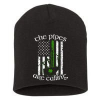 The Pipes Are Calling Bagpipe Short Acrylic Beanie