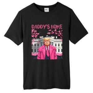 Trump President Again DaddyS Home Take America Back Tall Fusion ChromaSoft Performance T-Shirt