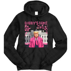 Trump President Again DaddyS Home Take America Back Tie Dye Hoodie