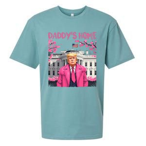 Trump President Again DaddyS Home Take America Back Sueded Cloud Jersey T-Shirt