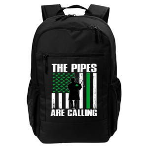 The Pipes Are Calling St Patricks Day Gift Irish Bagpipe Daily Commute Backpack