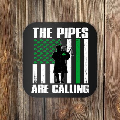 The Pipes Are Calling St Patricks Day Gift Irish Bagpipe Coaster