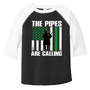 The Pipes Are Calling St Patricks Day Gift Irish Bagpipe Toddler Fine Jersey T-Shirt