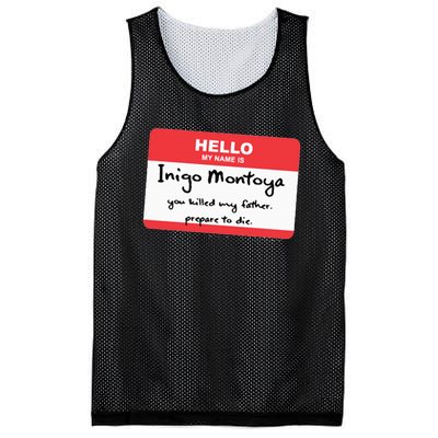 The P.R.I.N.C.E.S.S B.R.I.D.E Inigo Montoya Name Tag Mesh Reversible Basketball Jersey Tank