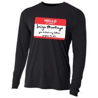 The P.R.I.N.C.E.S.S B.R.I.D.E Inigo Montoya Name Tag Cooling Performance Long Sleeve Crew