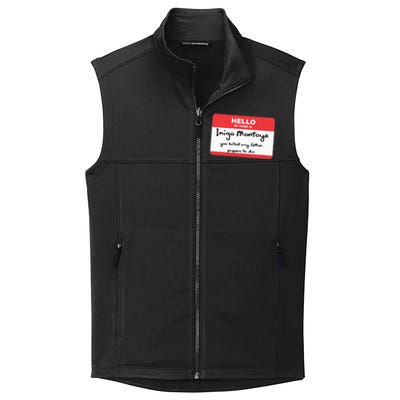 The P.R.I.N.C.E.S.S B.R.I.D.E Inigo Montoya Name Tag Collective Smooth Fleece Vest