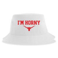 Texas Pride Bull Skull Design Sustainable Bucket Hat