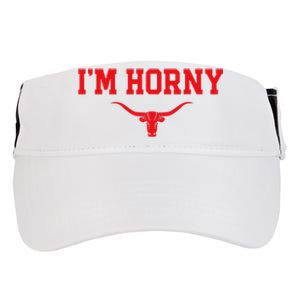 Texas Pride Bull Skull Design Adult Drive Performance Visor