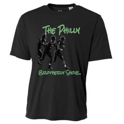 The Philly Brotherly Shove  PanfurWare LLC Cooling Performance Crew T-Shirt