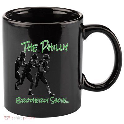 The Philly Brotherly Shove  PanfurWare LLC 11oz C Handle Ceramic Mug