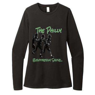 The Philly Brotherly Shove  PanfurWare LLC Womens CVC Long Sleeve Shirt