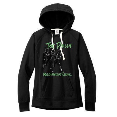 The Philly Brotherly Shove  PanfurWare LLC Women's Fleece Hoodie