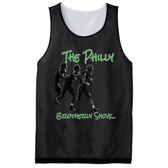 The Philly Brotherly Shove  PanfurWare LLC Mesh Reversible Basketball Jersey Tank