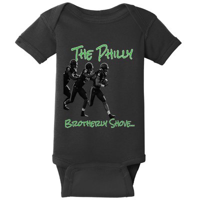 The Philly Brotherly Shove  PanfurWare LLC Baby Bodysuit